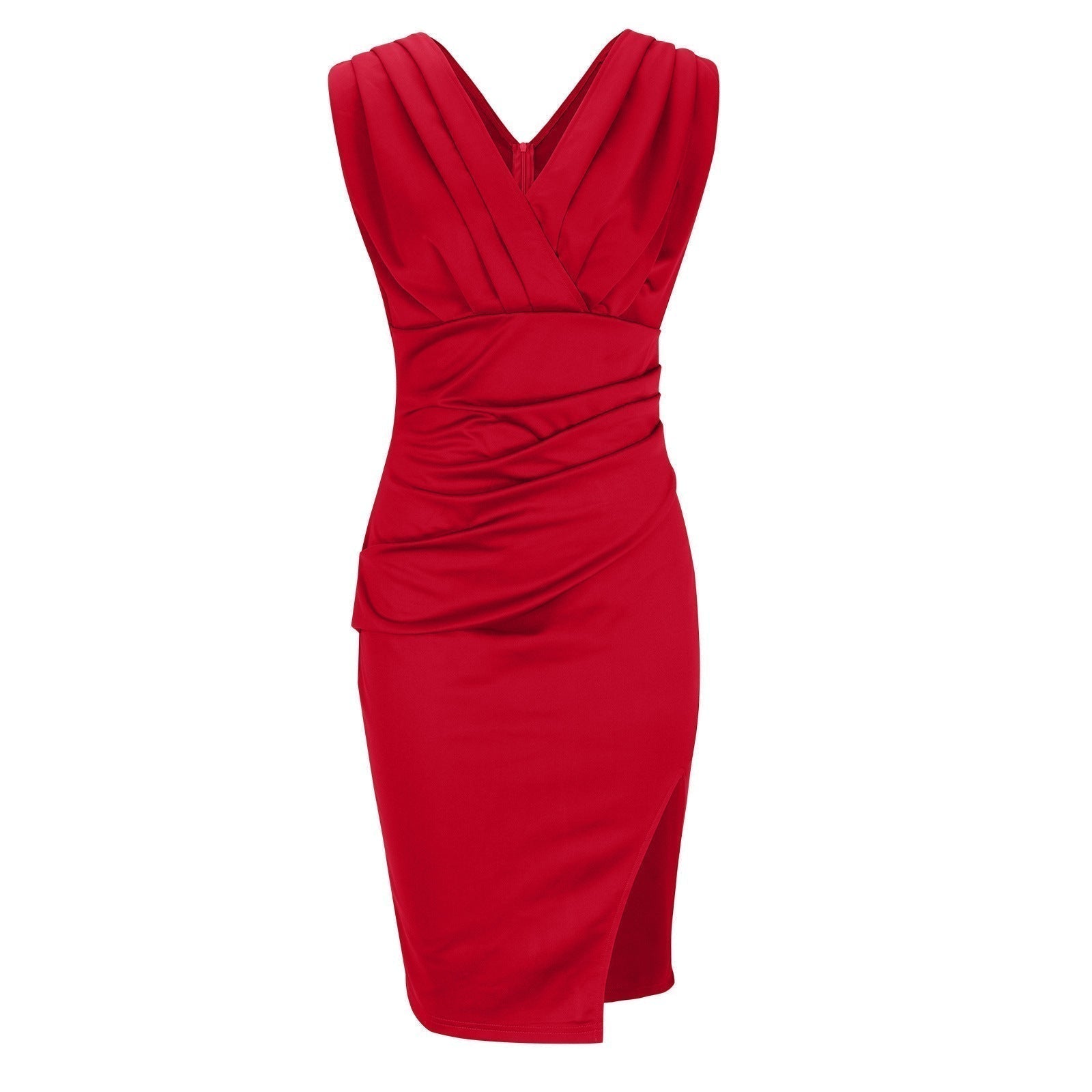 VALERIE | Fitted dress with V-neck