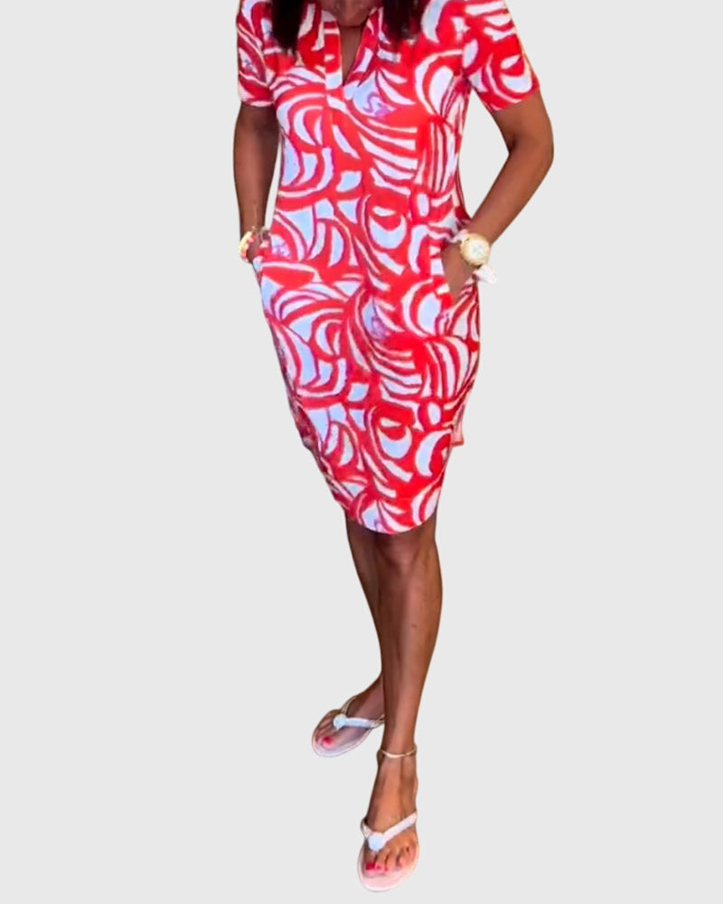SAMANTHA | A-line walk dress