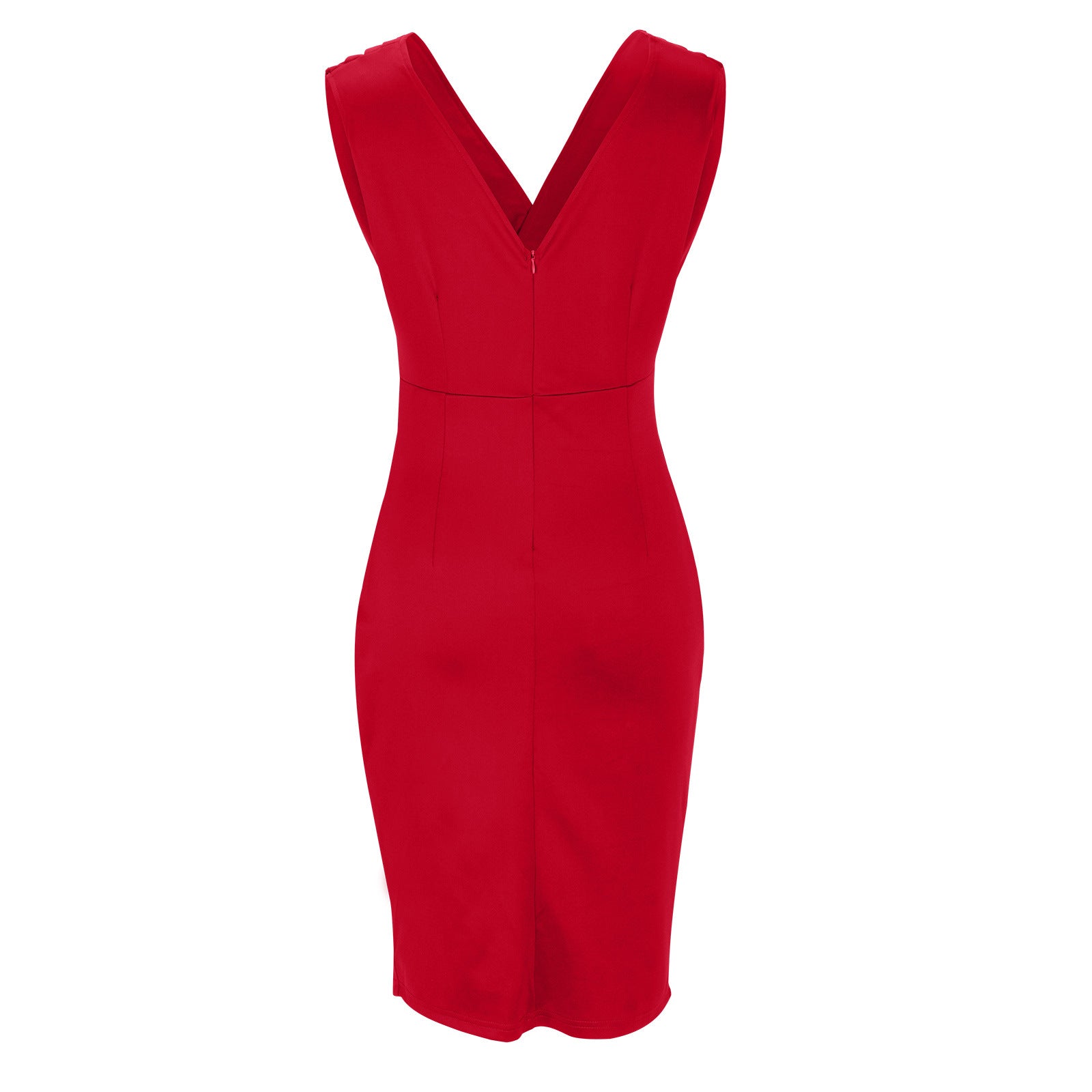 VALERIE | Fitted dress with V-neck