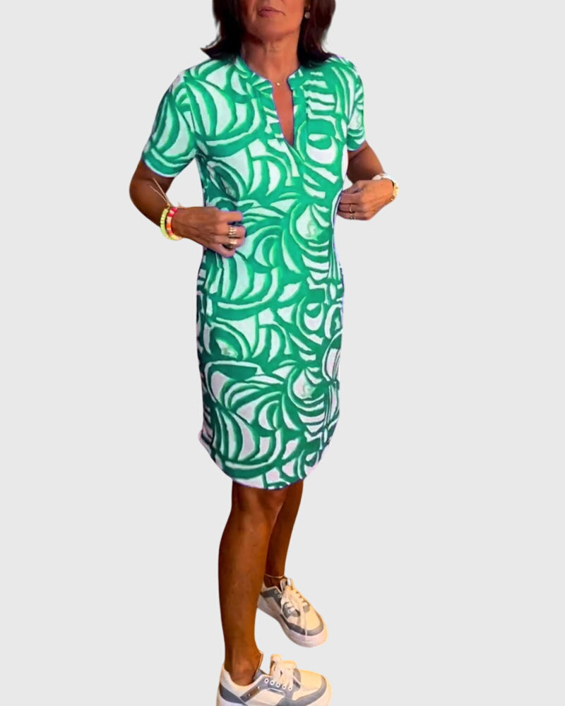 SAMANTHA | A-line walk dress