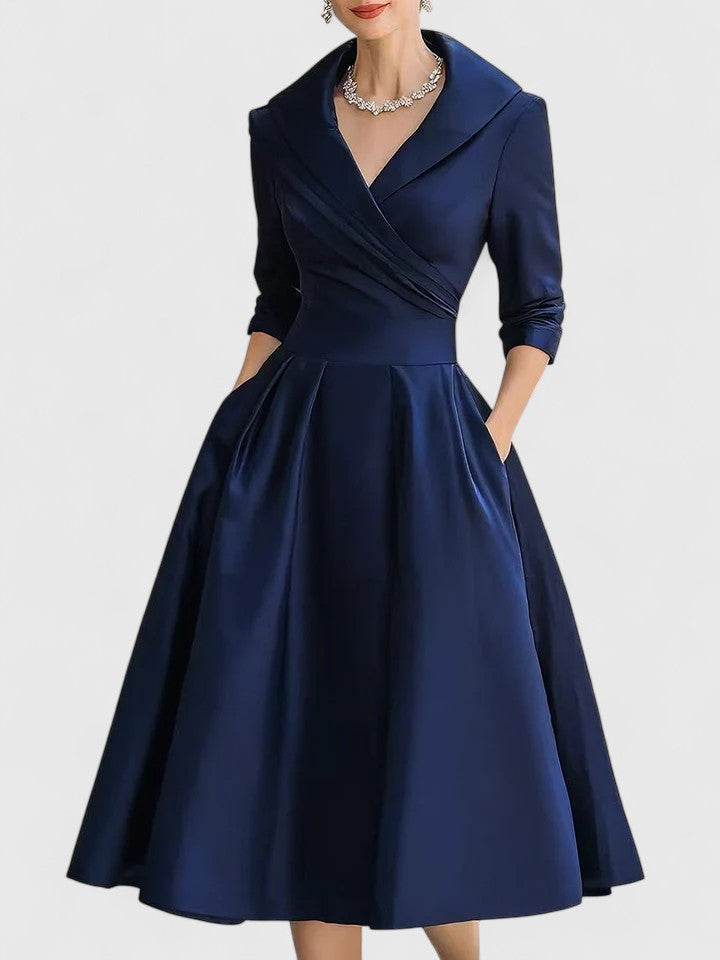 RACHEL | Elegant midi dress