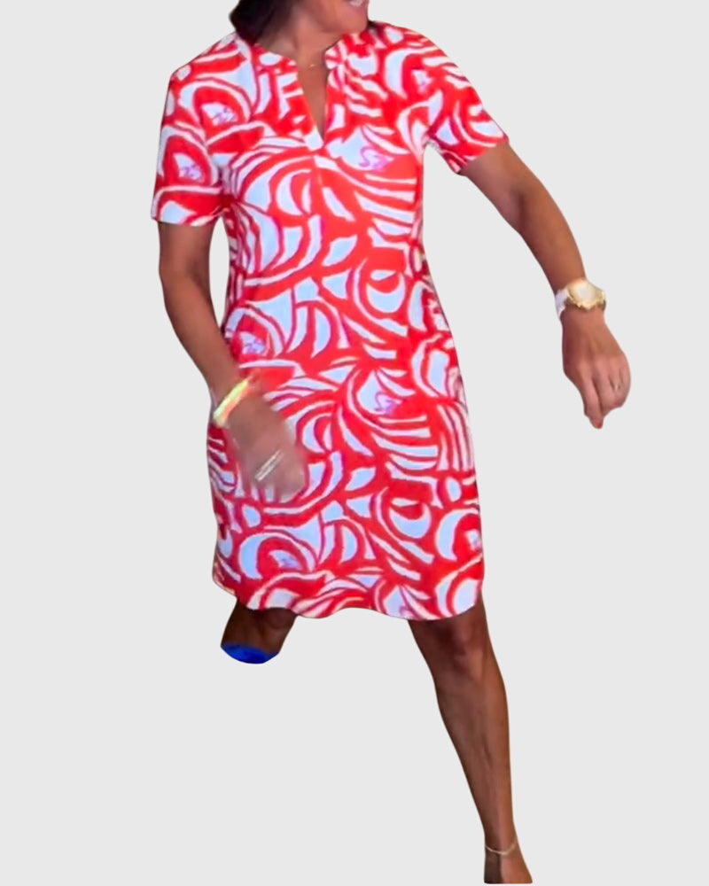 SAMANTHA | A-line walk dress