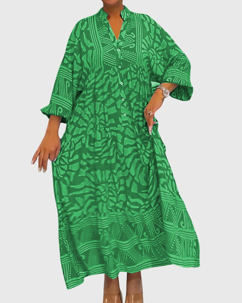 MCKINLEY | Printed maxi dress