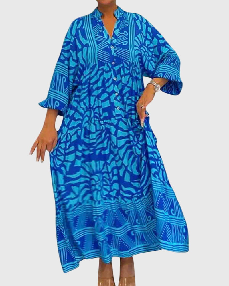 MCKINLEY | Printed maxi dress
