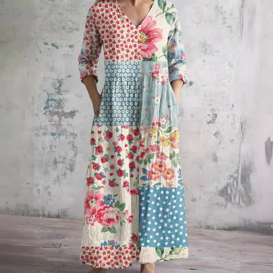 RHONDA | Floral summer dress