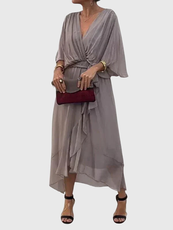 CHLOE | V-neck elegant dress