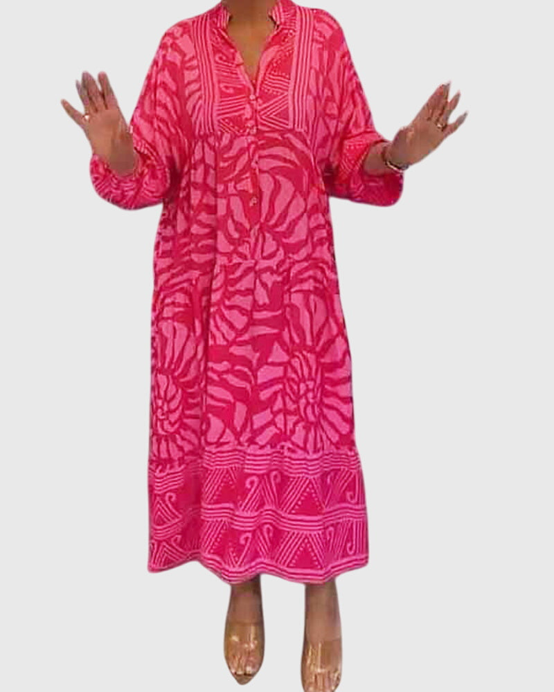 MCKINLEY | Printed maxi dress