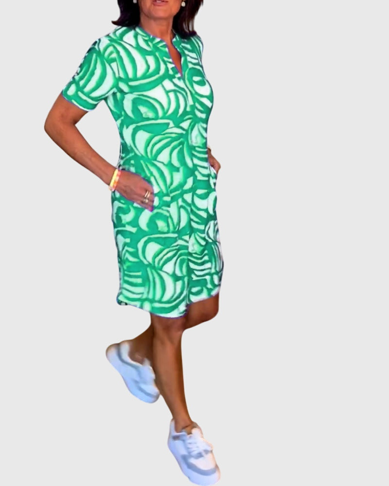 SAMANTHA | A-line walk dress