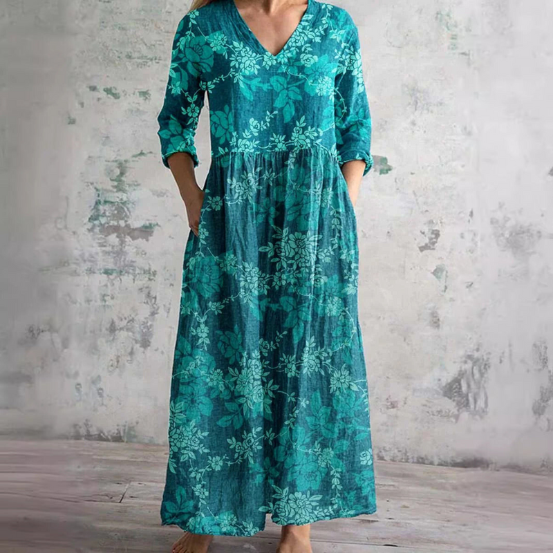 NICOLE | Floral midi dress