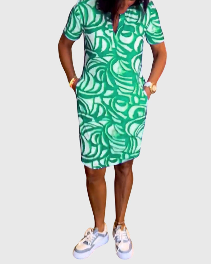 SAMANTHA | A-line walk dress
