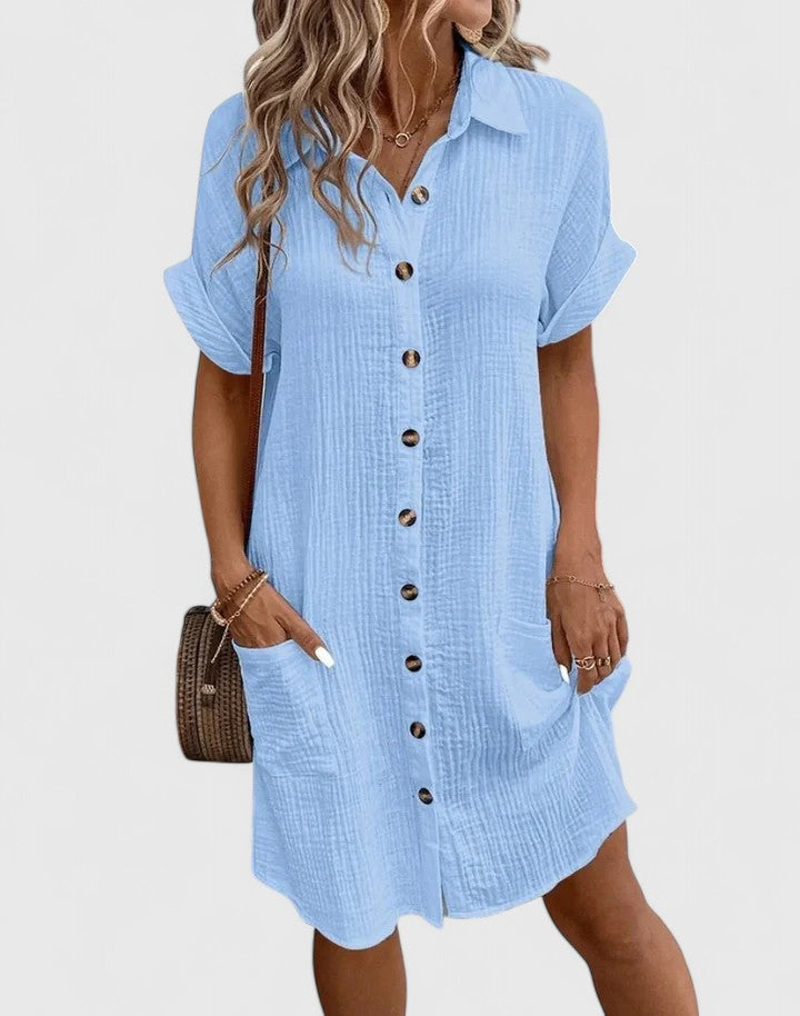 CHARMAINE | Relaxed midi dress