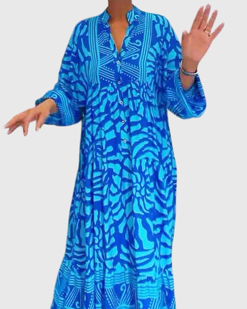 MCKINLEY | Printed maxi dress