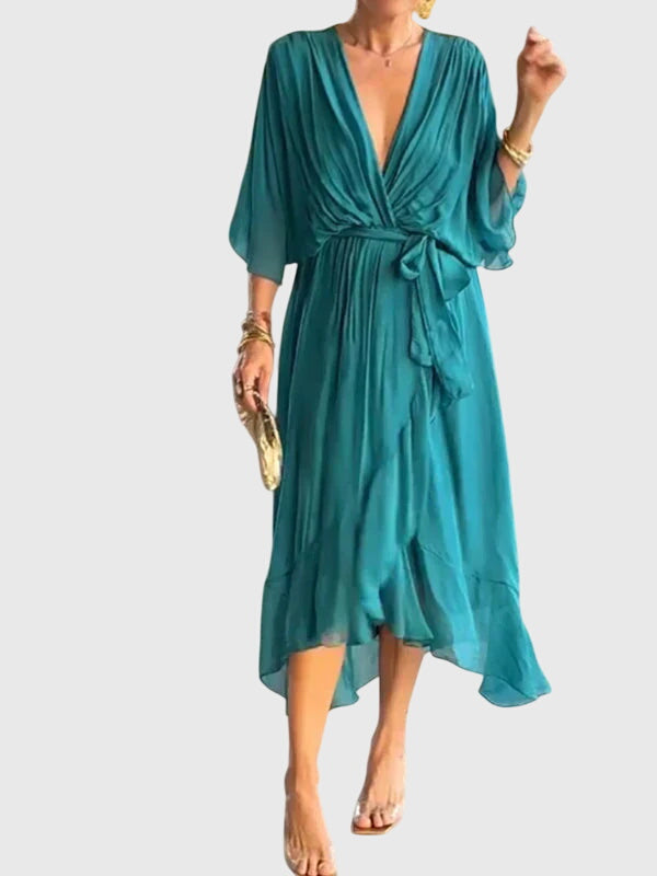 CHLOE | V-neck elegant dress