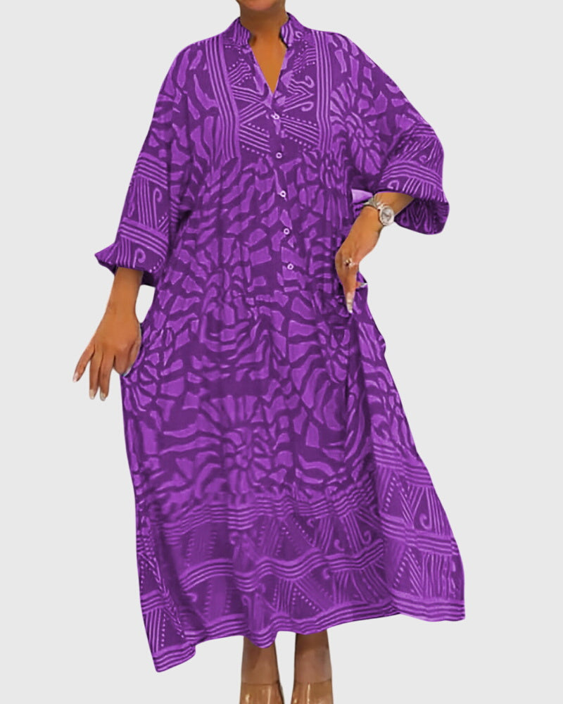 MCKINLEY | Printed maxi dress