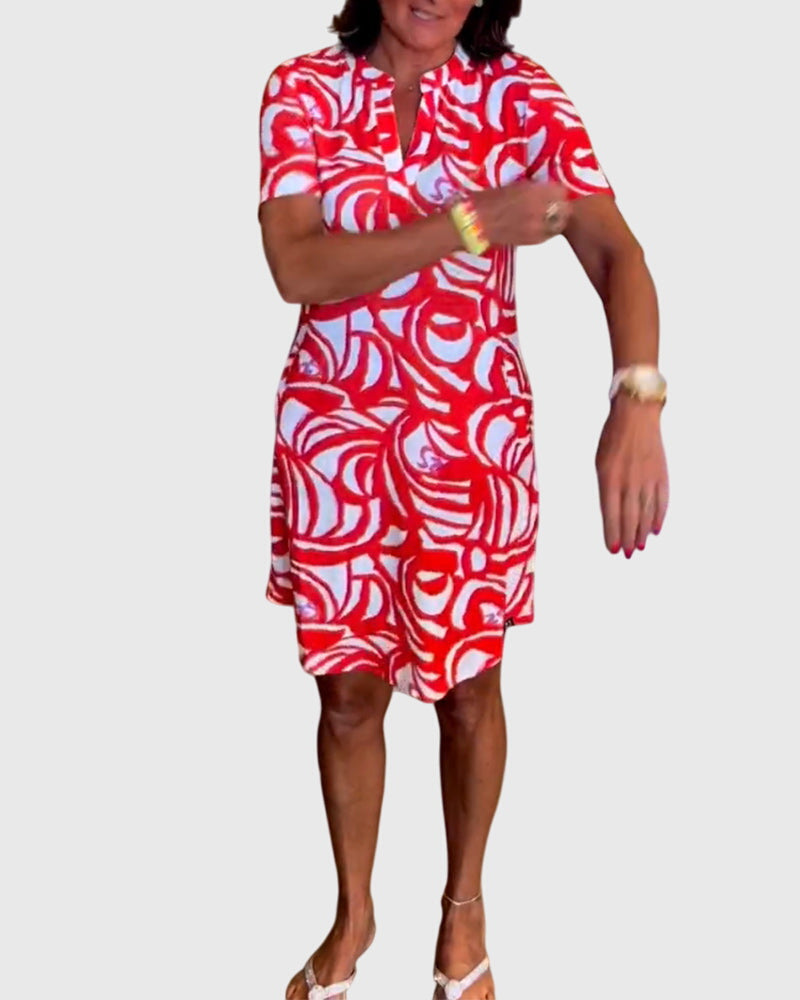 SAMANTHA | A-line walk dress