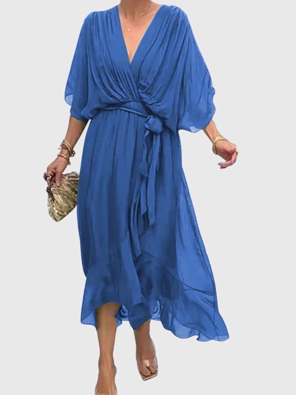 CHLOE | V-neck elegant dress