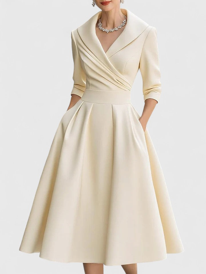 RACHEL | Elegant midi dress