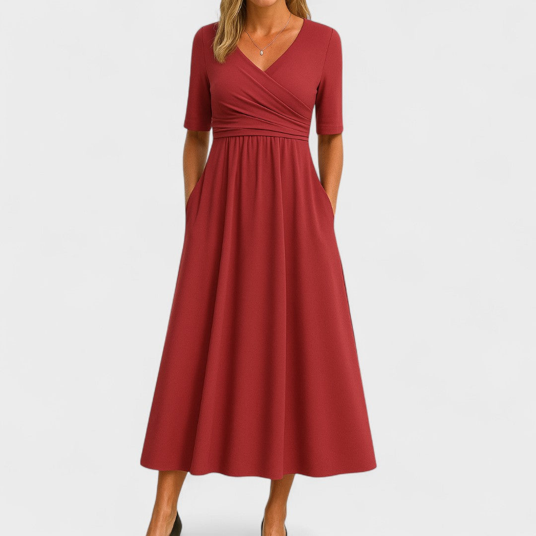 WEI TING | Elegant midi dress