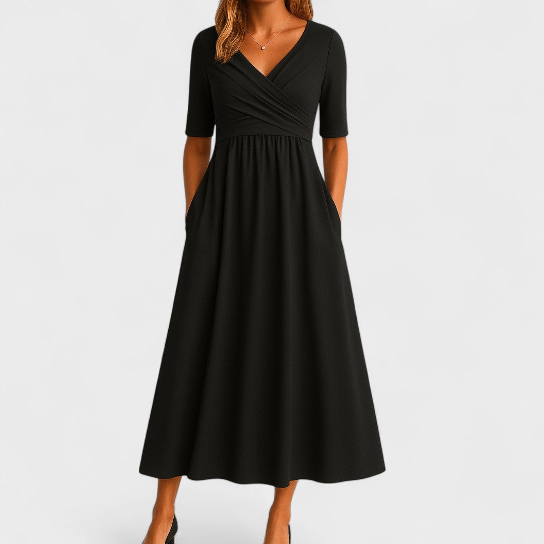 WEI TING | Elegant midi dress