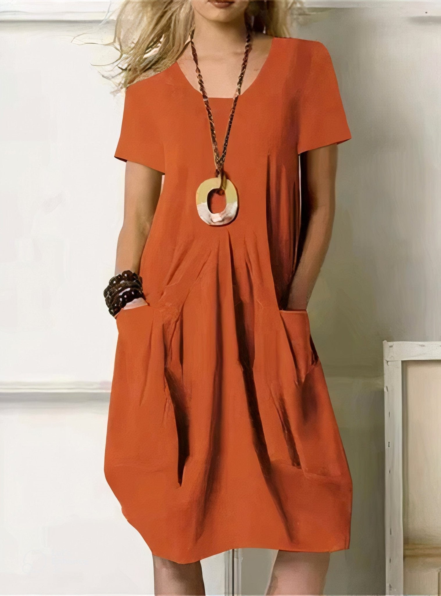 JESSICA | Casual flow midi dress