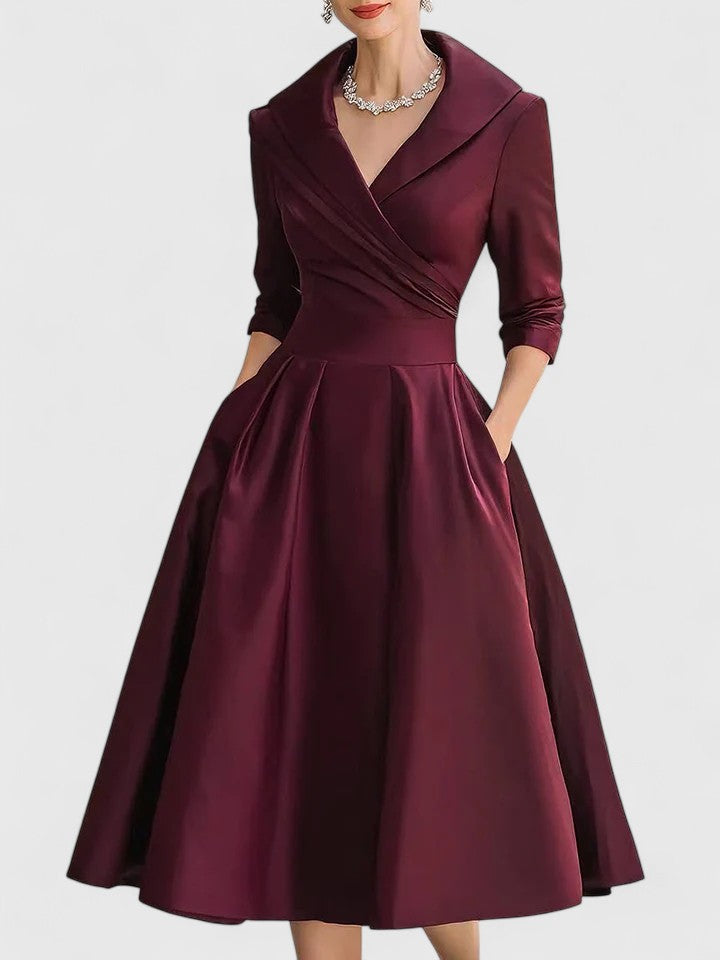 RACHEL | Elegant midi dress