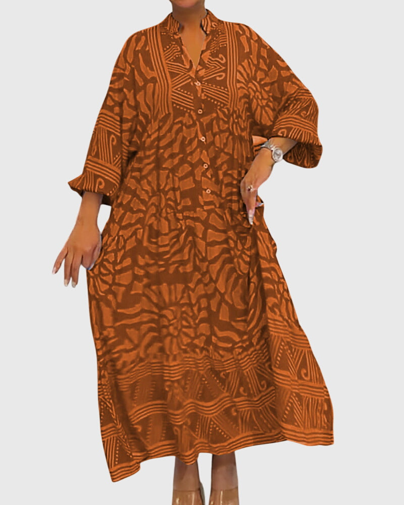MCKINLEY | Printed maxi dress
