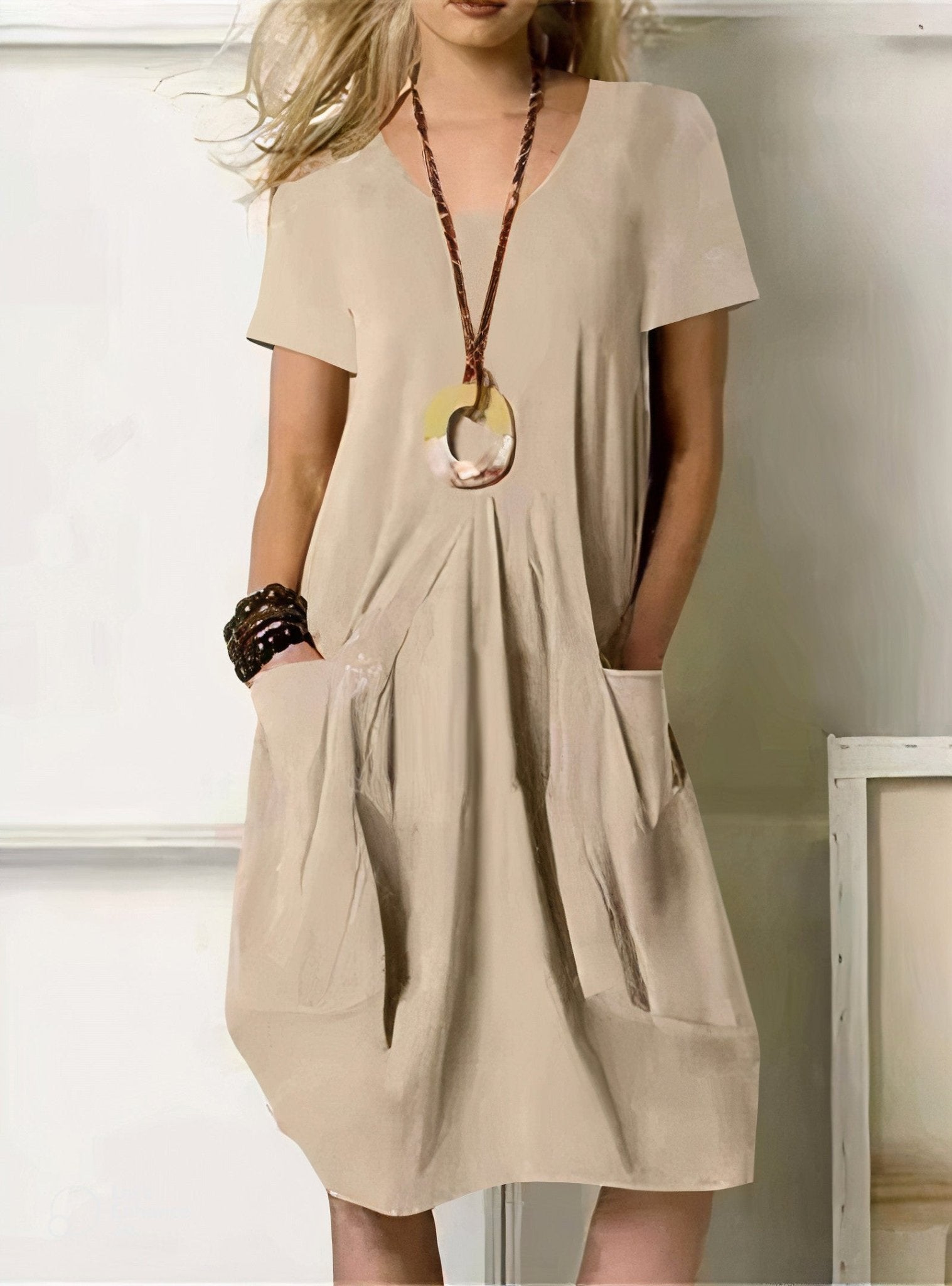 JESSICA | Casual flow midi dress