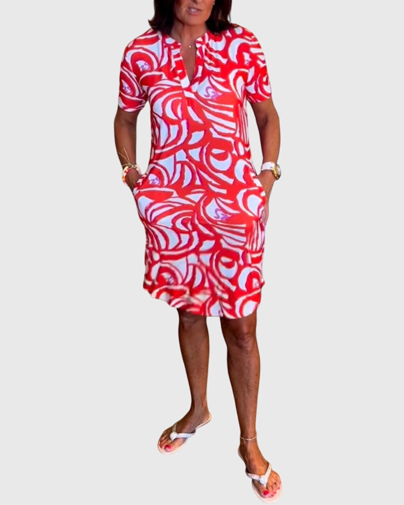 SAMANTHA | A-line walk dress