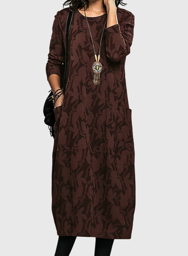 ELEANOR | Casual round-neck dress