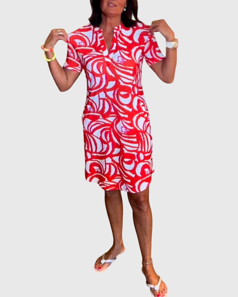 SAMANTHA | A-line walk dress