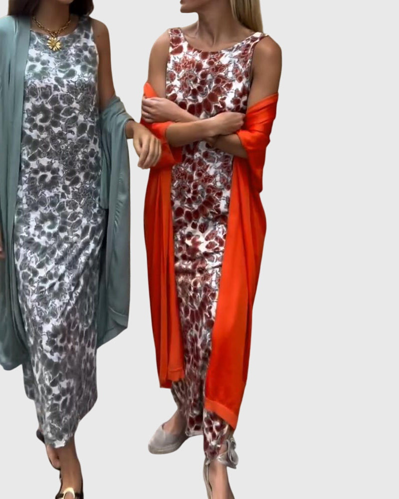 VIVIAN | Set with midi dress and jacket