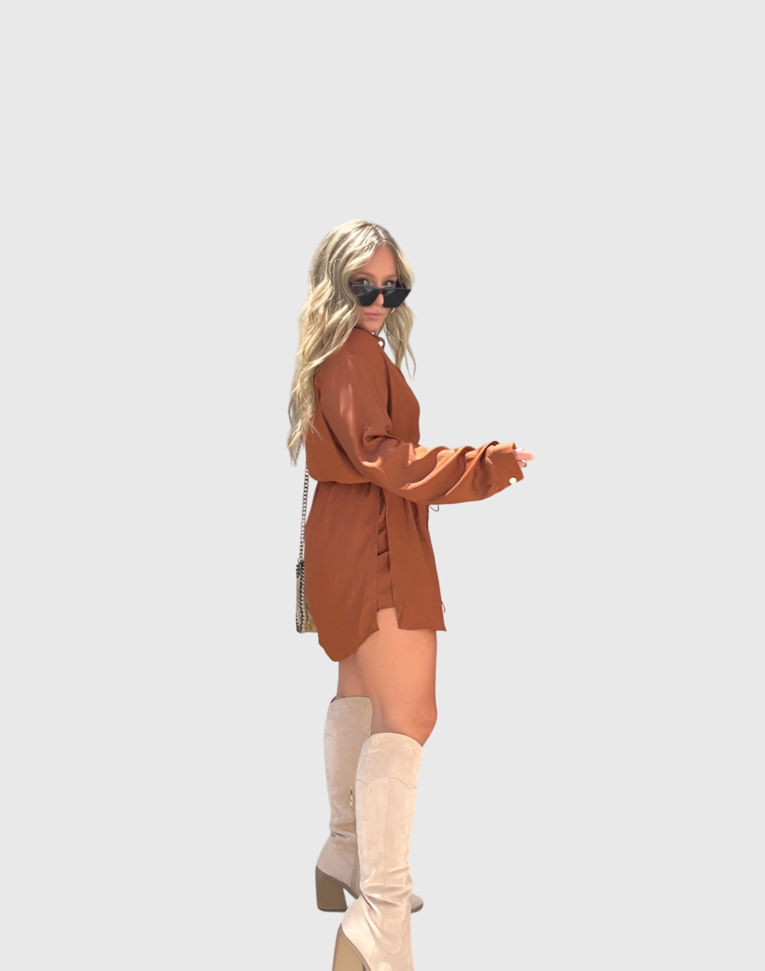 PRIYA | Romper dress with built-in shorts