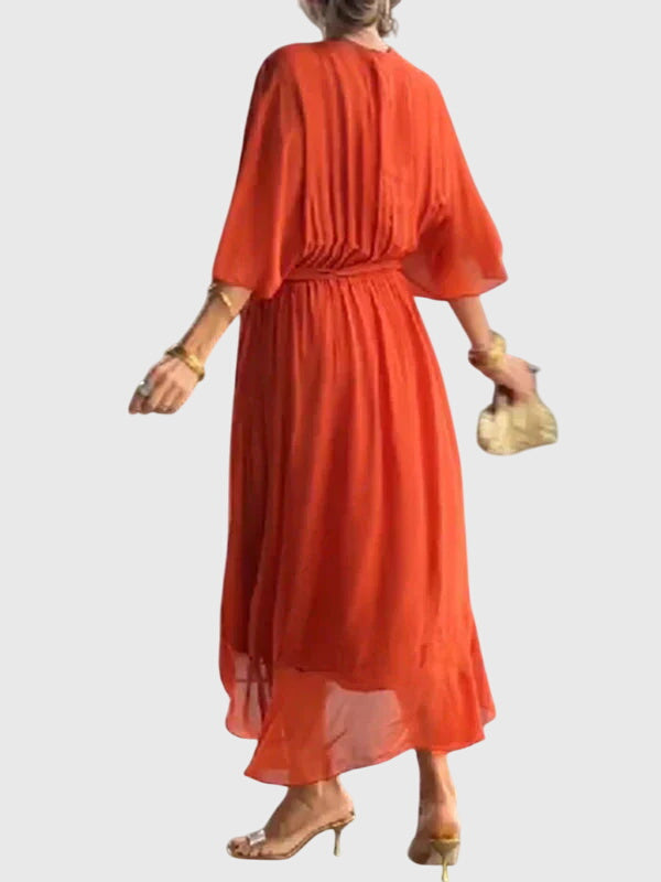 CHLOE | V-neck elegant dress