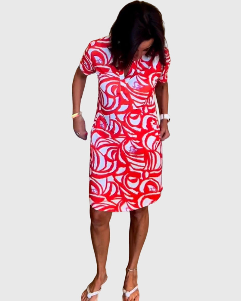 SAMANTHA | A-line walk dress