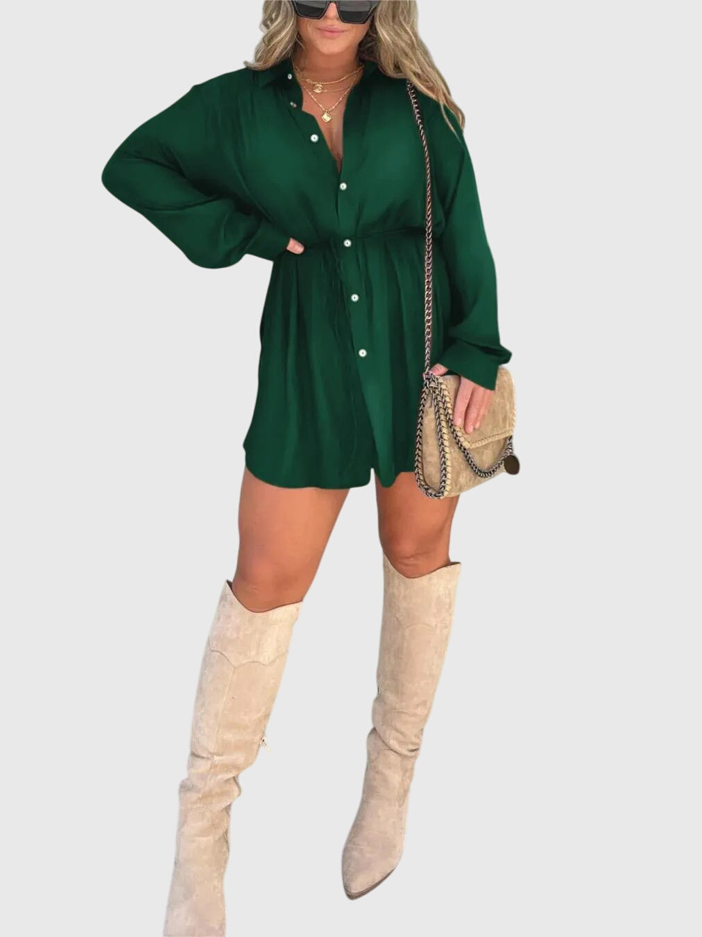 PRIYA | Romper dress with built-in shorts