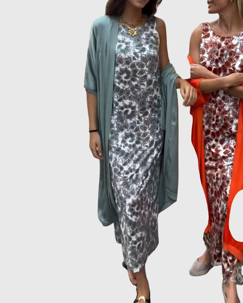 VIVIAN | Set with midi dress and jacket