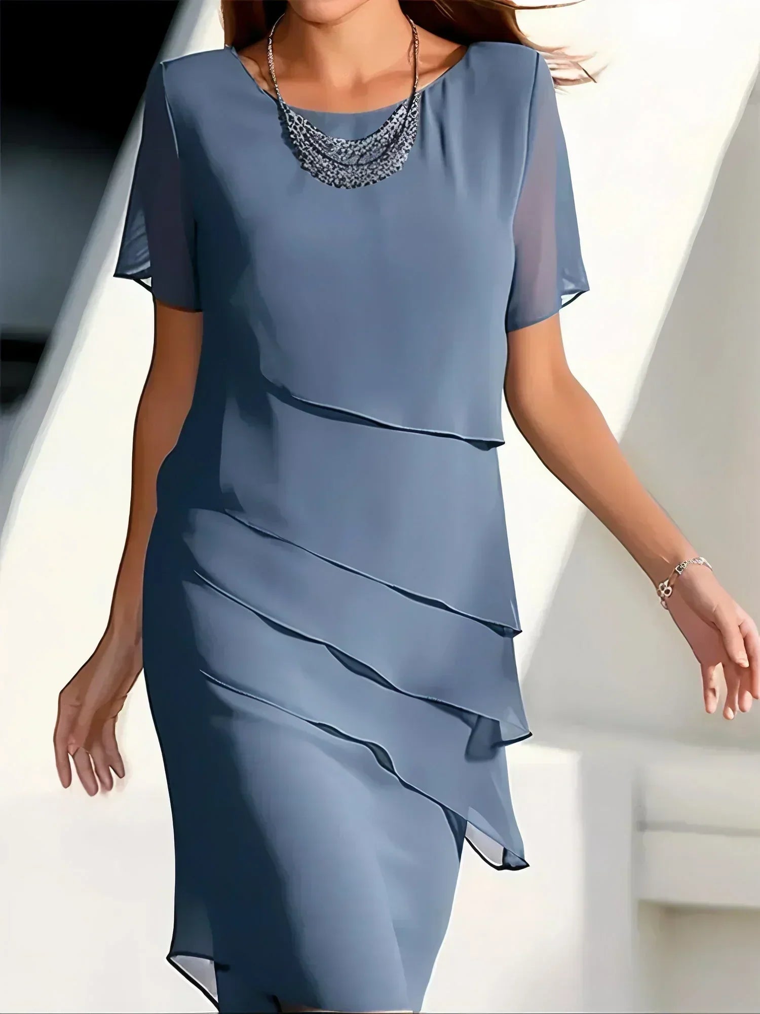 AISYAH | Layered elegant dress