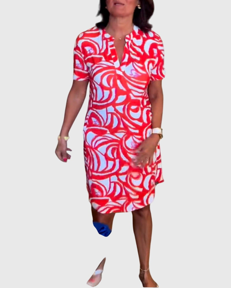 SAMANTHA | A-line walk dress