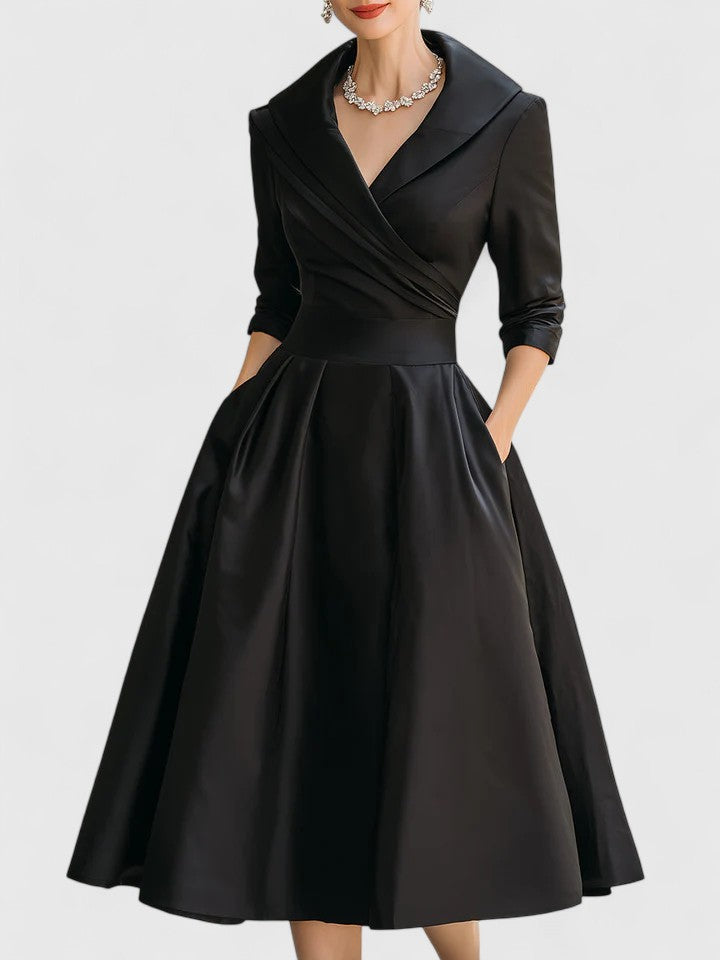 RACHEL | Elegant midi dress
