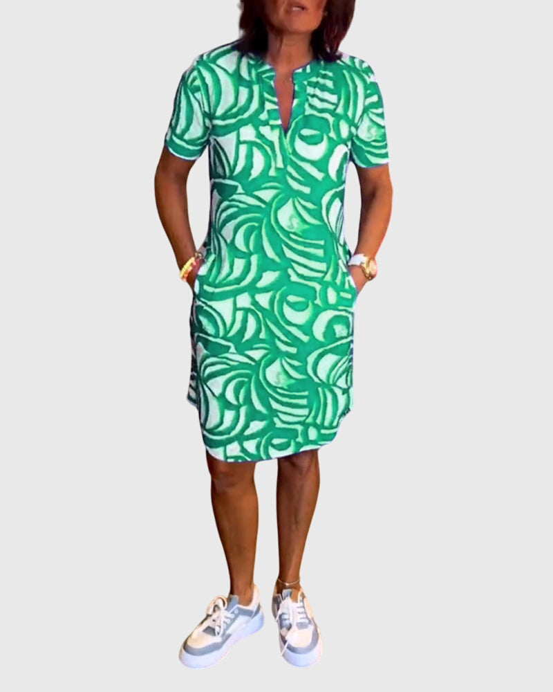 SAMANTHA | A-line walk dress