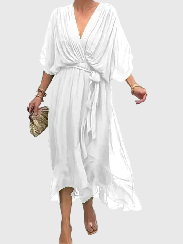 CHLOE | V-neck elegant dress