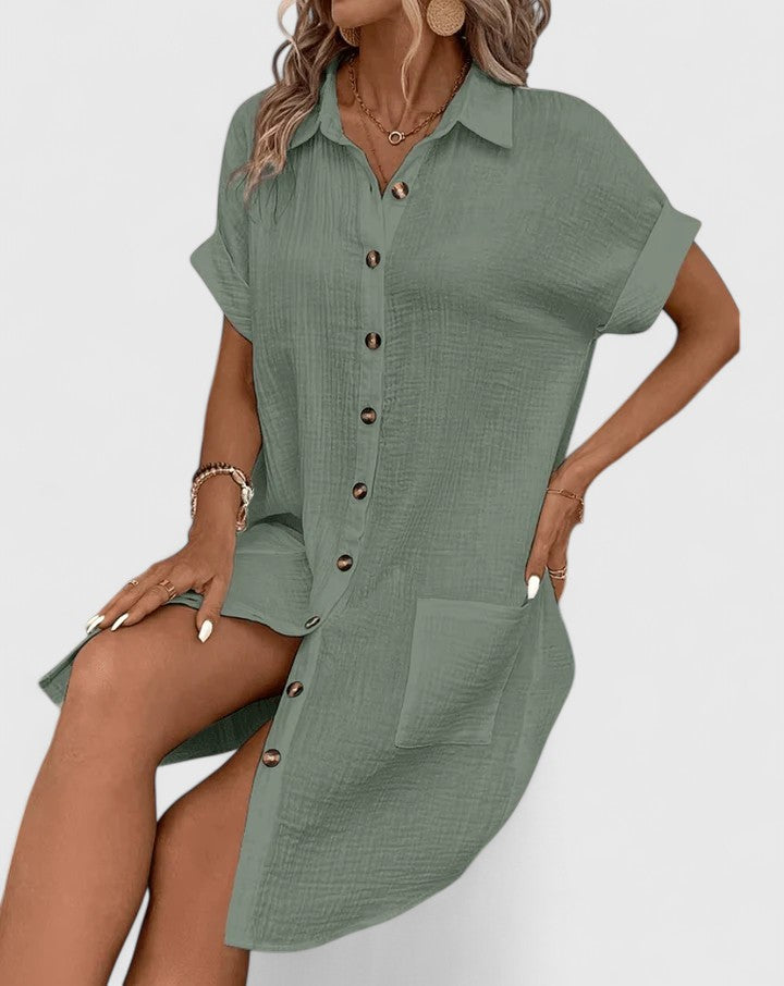 CHARMAINE | Relaxed midi dress