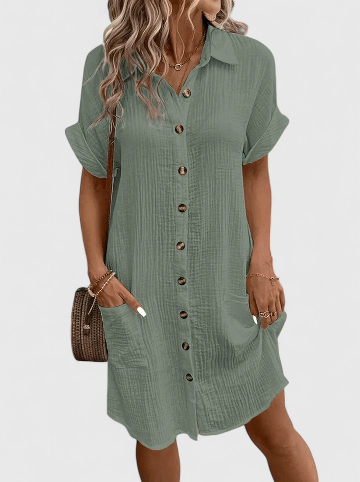 CHARMAINE | Relaxed midi dress