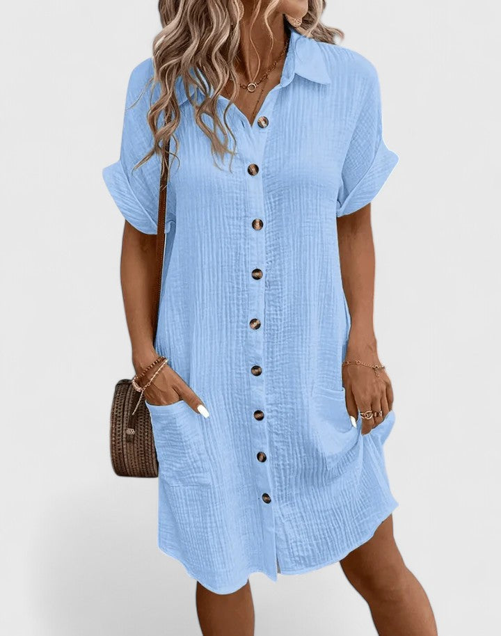 CHARMAINE | Relaxed midi dress
