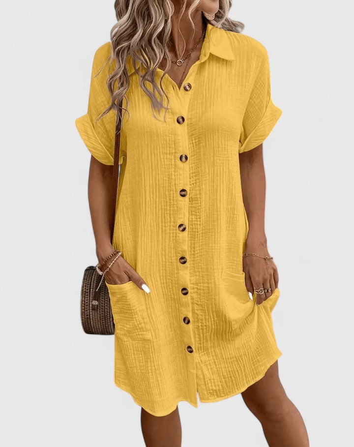 CHARMAINE | Relaxed midi dress