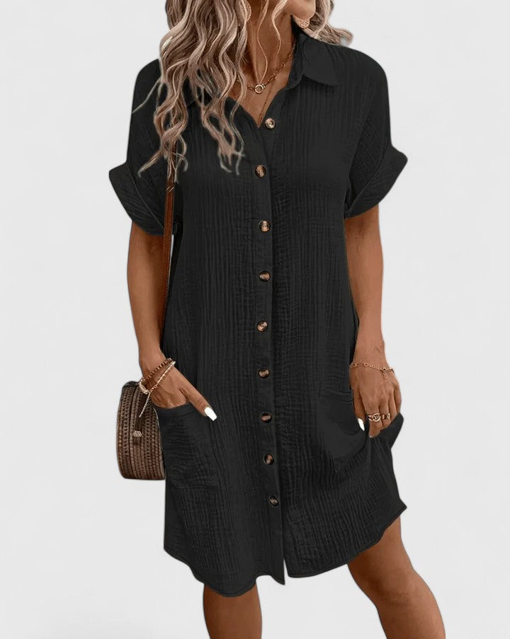 CHARMAINE | Relaxed midi dress