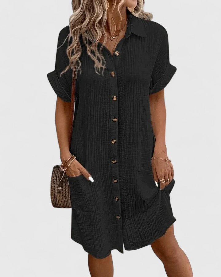 CHARMAINE | Relaxed midi dress
