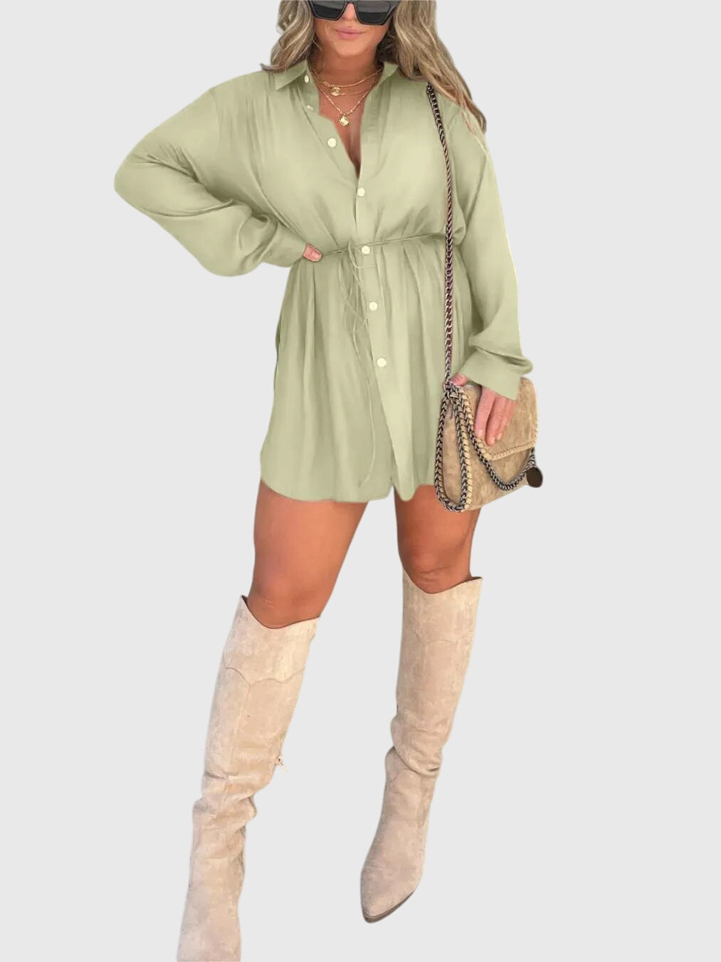 PRIYA | Romper dress with built-in shorts