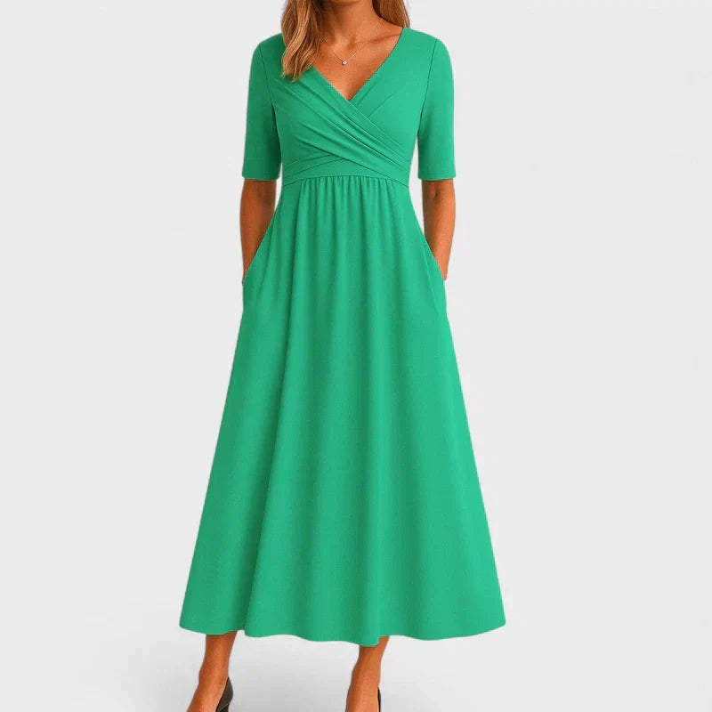 WEI TING | Elegant midi dress
