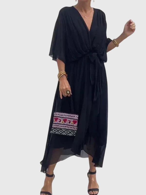 CHLOE | V-neck elegant dress